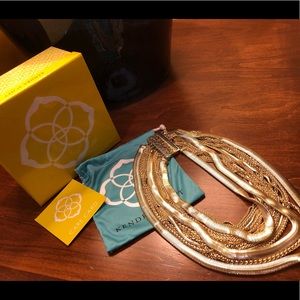Jewelry - Kendra Scott large gold layered necklace Jewelry - Kendra Scott large gold layered necklace